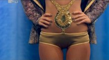 Видео и фото Бьянка в эротическом белье на проекте "Подиум"