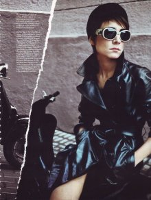 Фотосессия певица Земфира в журнале "Vogue" 2007 год