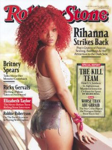 Фотосессия Рианна в журнале "Rolling Stone" 2011 год