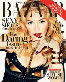 Фотосессия Мадонна в журнале "Harpers Bazaar US" 2013 год