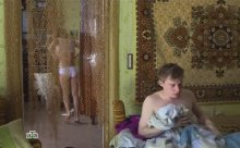 Видео и фото Екатерина Климова в нижнем белье в сериале "Горюнов"