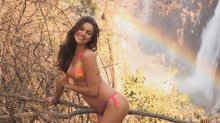 Видео и фото Ирина Шейк в эротическом купальнике на фотосессии "Sports Illustrated Swimsuit" 2012 год